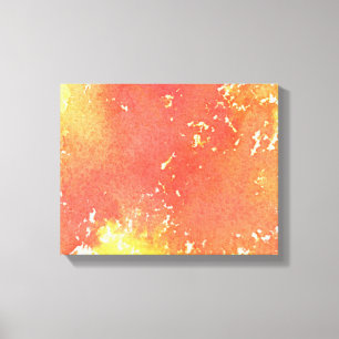 Impressão Em Tela Fundo pintado mão abstrato da aguarela