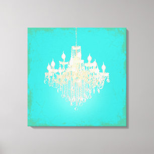 Impressão Em Tela Fundo PixDezines DIY/Crystal Chandelier