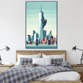 Impressão Em Tela Funny New York