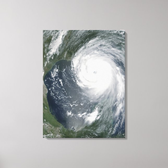 Impressão Em Tela Furacão Katrina 2 (Frente)