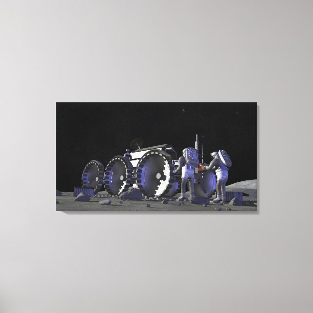 Impressão Em Tela Futuras missões de exploração do espaço 9 (Frente)