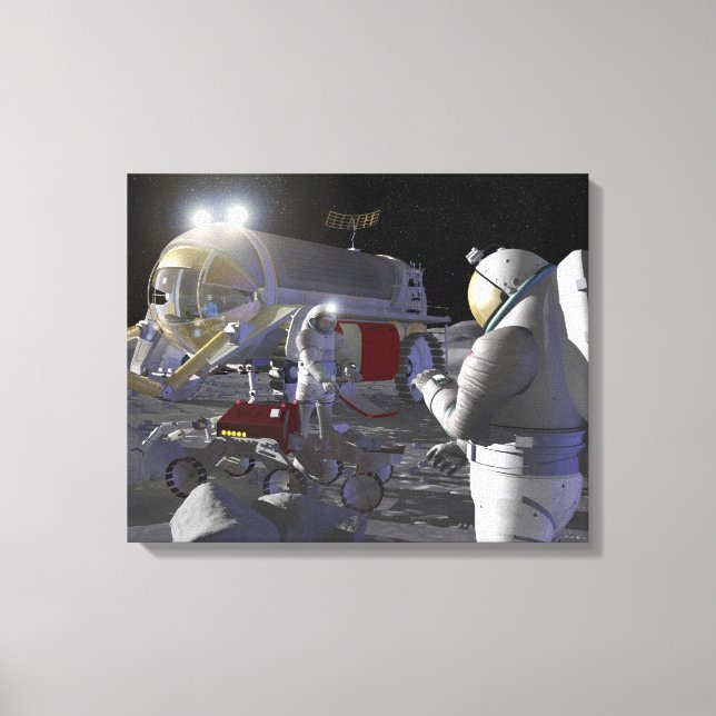 Impressão Em Tela Futuras missões de exploração espacial 11 (Frente)