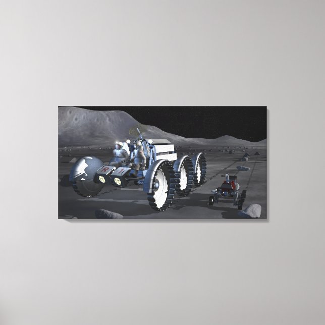Impressão Em Tela Futuras missões de exploração espacial 11 (Frente)