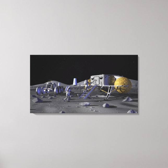 Impressão Em Tela Futuras missões de exploração espacial 13 (Frente)