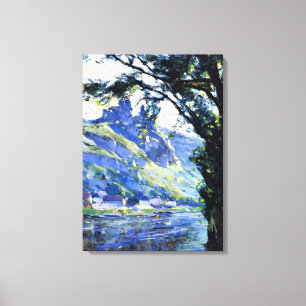 Impressão Em Tela Gagnon - Dia de Verão, Les Andelys, Normandia