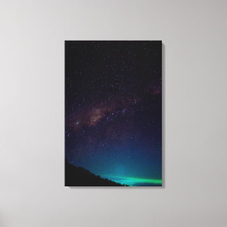 Impressão Em Tela Galáxia Via Láctea Céu Noturno Celeste Astro