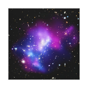 Impressão Em Tela Galaxy Cluster MACS J0717 Foto de espaço externo