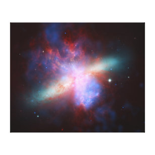 Impressão Em Tela Galaxy M82 Hubble NASA