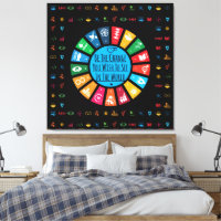 Galeria de Arte de Parede Moderna Elegante Arte Ca
