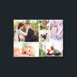 Impressão Em Tela Galeria de colagens da Família Color Photoics<br><div class="desc">Eu estava olhando para uma parede nua em casa e estou sonhando em fazer uma parede de galeria. A ideia de ter que obter quadros de imagens de tamanho diferente continua me impedindo de seguir em frente com ela. Você tem o mesmo problema? Como alternativo para nós, criei esta modelo...</div>