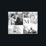 Impressão Em Tela Galeria de colagens de fotos da família Monogramas<br><div class="desc">Eu estava olhando para uma parede nua em casa e estou sonhando em fazer uma parede de galeria. A ideia de ter que obter quadros de imagens de tamanho diferente continua me impedindo de seguir em frente com ela. Você tem o mesmo problema? Como alternativo para nós, criei esta modelo...</div>