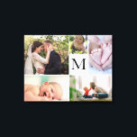 Impressão Em Tela Galeria de colagens Fotográficas da família Monogr<br><div class="desc">Eu estava olhando para uma parede nua em casa e estou sonhando em fazer uma parede de galeria. A ideia de ter que obter quadros de imagens de tamanho diferente continua me impedindo de seguir em frente com ela. Você tem o mesmo problema? Como alternativo para nós, criei esta modelo...</div>