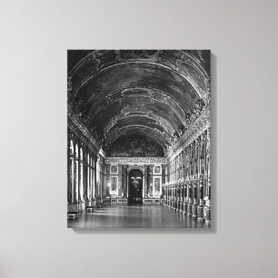 Impressão Em Tela Galeria de espelhos do palácio de Versalhes França