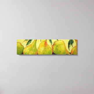 Impressão Em Tela Galeria de Peras Verdes Moldar Tela de Impressão