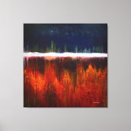 Impressão Em Tela Galeria de Terapias de Arte com Cores de Reparação