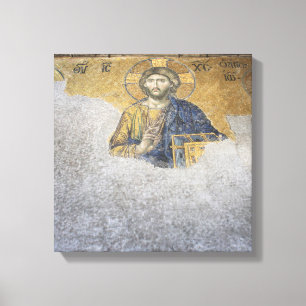 Impressão Em Tela Galeria Superior Deesis Mosiac Hagia Sophia