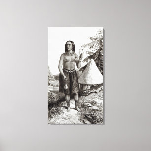 Impressão Em Tela Galla Woman