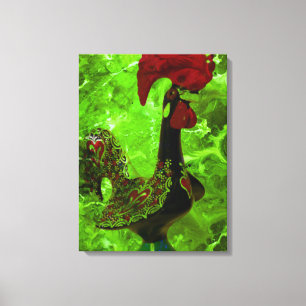 Impressão Em Tela Galo de Barcelona, Portugal