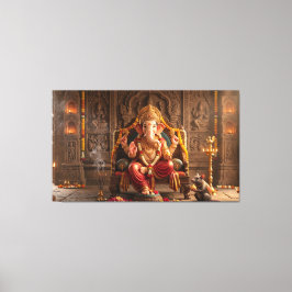 Impressão Em Tela Ganesha