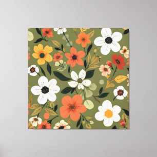 Impressão Em Tela Garden Stroll