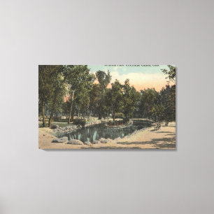 Impressão Em Tela Garganta de Cheyenne, opinião de Colorado - de