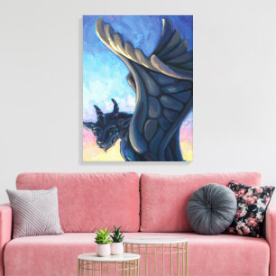 Impressão Em Tela Gargoyle Guardian