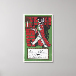 Impressão Em Tela Garota segurando boneca e castiçal