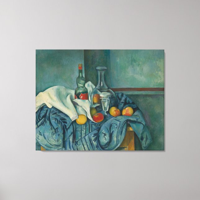 Impressão Em Tela Garrafa de menta-menta (Frente)