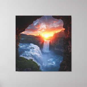 Impressão Em Tela Gateway para o Wild - Adventure Landscape Photogra