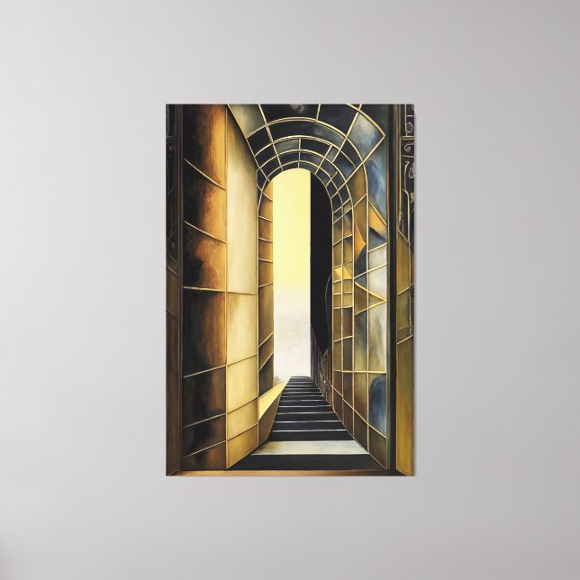 Impressão Em Tela Gateway to the Unknown (Frente)