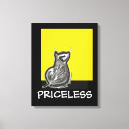 Impressão Em Tela Gatinho