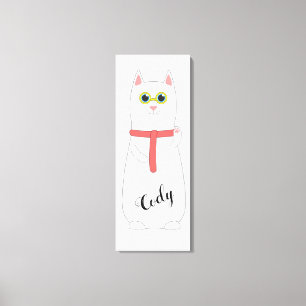Impressão Em Tela Gato