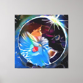 Impressão Em Tela Gato 6 - Elipse solar