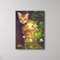 Gato Abissino Bonito de Meia-Noite