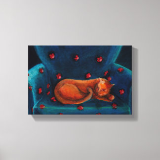 Impressão Em Tela Gato em Reposição