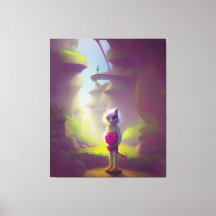 Gato Segurando Flor Rosa