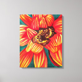 Impressão Em Tela Gazania Sul-Africana floricultura