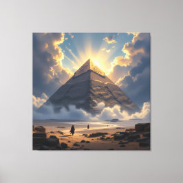 Impressão Em Tela Geheimnisse der Pyramiden – Zeitlose Monumente des