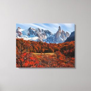 Impressão Em Tela Gelo e neve   El Chalten, Argentina Patagonia