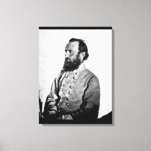 Impressão Em Tela Gen. Imagem "Stonewall" Jackson,_War