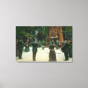 Impressão Em Tela General Fremont mostrando circunferência de um