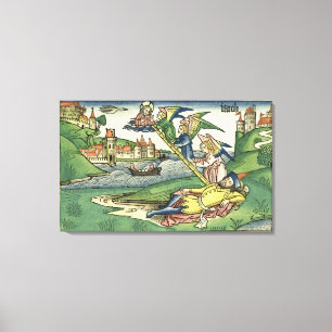 Impressão Em Tela Gênesis 28 10 Escada de Jacob, de Nuremberg