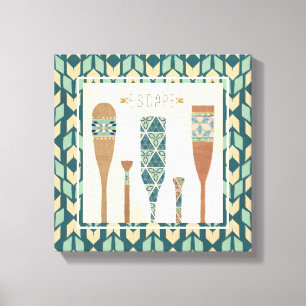 Impressão Em Tela Geo VI ao ar livre  Fuga