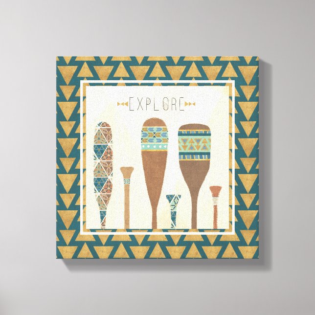 Impressão Em Tela Geo VII ao ar livre | Explorar (Frente)