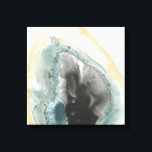 Impressão Em Tela Geodes recortados III<br><div class="desc">Aproveite esta nova design de cores aquáticas geodoríferas criativas em um produto ou peça wallart para aprimorar e adicionar ao mundo ao seu redor. Artista: June Erica Vess</div>