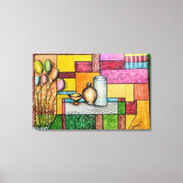 Impressão Em Tela Geometric Design 20