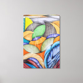 Impressão Em Tela Geometric Design 23