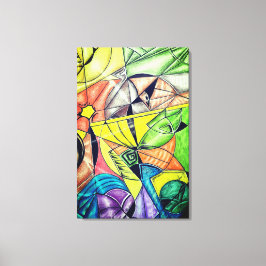 Impressão Em Tela Geometric Design 29