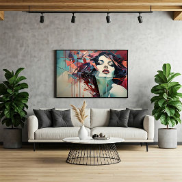 Impressão Em Tela Geometric Harmony