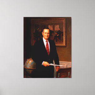 Impressão Em Tela GEORGE HERBERT WALKER BUSH por Herbert Abrams